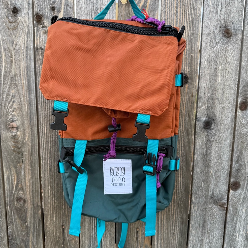Topo Designs Colorful Rover Pack Mini - Picture 2 of 9